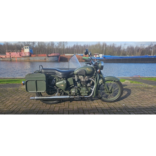 490 - 2008 Royal Enfield Bullet 500. Registration number NK08 HYR. Frame number ME3ABBSB57C020974. Engine ... 