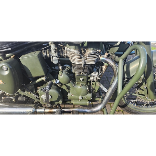 490 - 2008 Royal Enfield Bullet 500. Registration number NK08 HYR. Frame number ME3ABBSB57C020974. Engine ... 