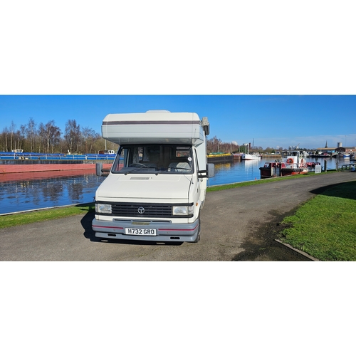 404 - 1991 Talbot Express 1300P motor caravan, 1971cc petrol. Registration number H732 GRO. Chassis number... 