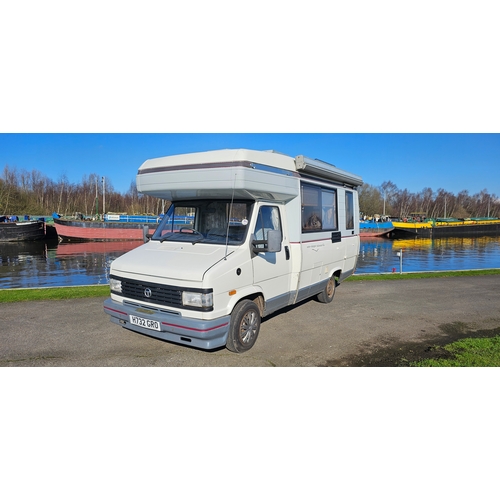 404 - 1991 Talbot Express 1300P motor caravan, 1971cc petrol. Registration number H732 GRO. Chassis number... 