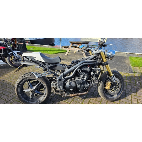 519 - 2007 Triumph Speed Triple 1050cc and 2016 Triumph Street Triple R , 675cc. Registration numbers GN57... 