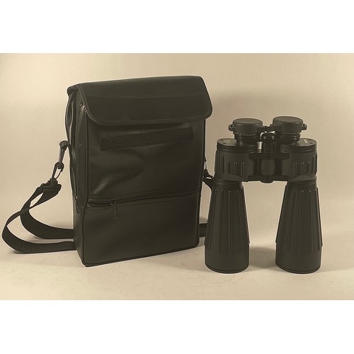 63 - A pair of Helios binoculars 15x70, incorporating long eye relief 77m at 1000m, complete with carry c... 