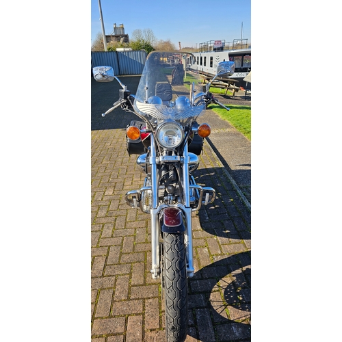 523 - 1997 Yamaha VX 1100 Virago, 1063cc. Registration number P34 HAL. Frame number 3LP 0065979. Engine nu... 