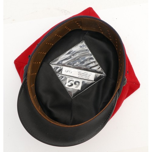 20 - Polish State Railways officials peaked cap with metal eagle badge. Never worn, as new.