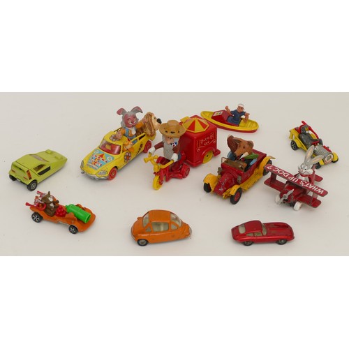 118 - A collection of 1960s/70s diecast toy models, to include children's TV characters - Magic Roundabout... 