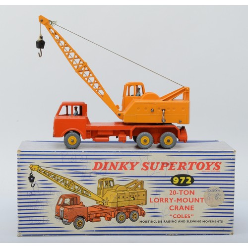 119 - Dinky Toys - 20 Ton Lorry Mounted Crane 