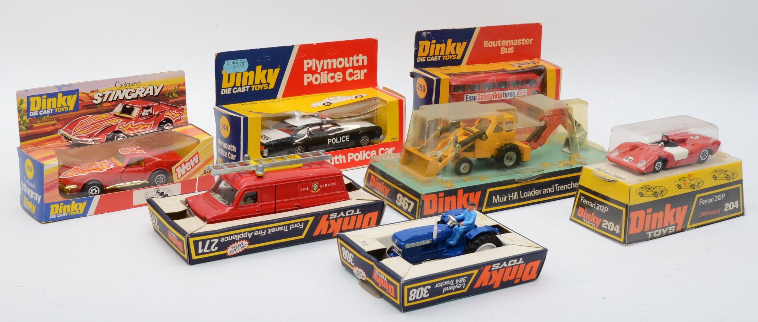 Dinky Toys - A collection of Dinky diecast model toys, circa 1970s, to ...