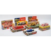 Set Regalo Dinky Toys Polizia 297 &ndash; Poster A3 E Modellini Auto Mini 250, 255, 287