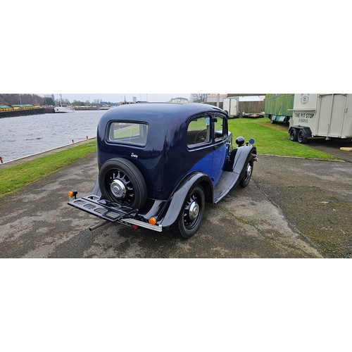 415 - 1938 Morris 8, Series II, 817cc. Registration number EAR 581. Chassis number S 2/E 166284. Engine nu... 