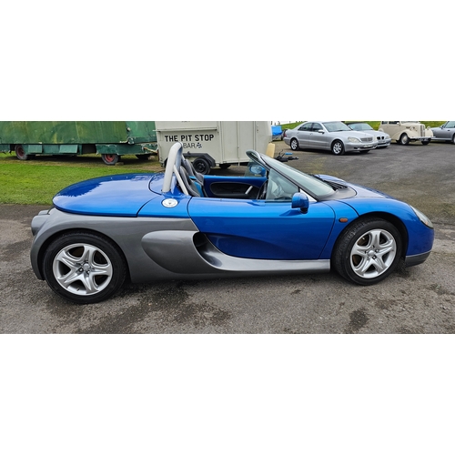 433 - 1997 Renault Sport Spider, 1998cc. Registration number P25 OPO. VIN number VMKAF0H0516077070. Engine... 