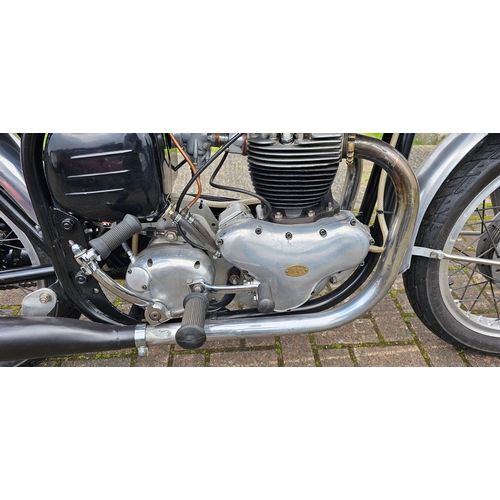 555 - c.1959 Norton Model 50, 500cc. Registration number see text. Frame number P13 52123. Engine number 2... 