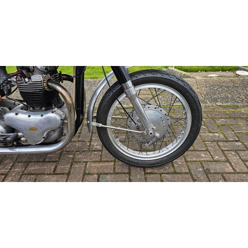 555 - c.1959 Norton Model 50, 500cc. Registration number see text. Frame number P13 52123. Engine number 2... 