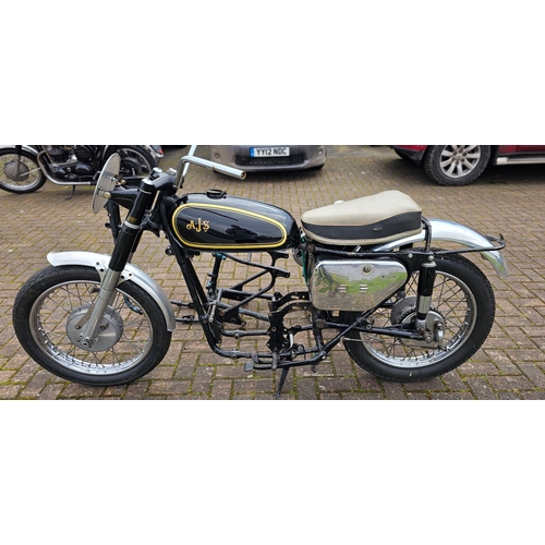 556 - 1961 AJS Model 31, 649cc, project. Registration number XBK 780. Frame number A79184. Engine number 5... 