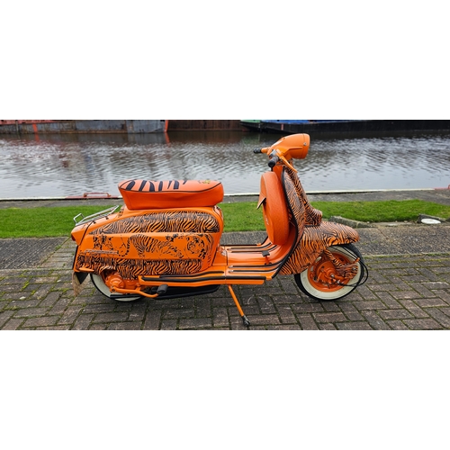 506 - 1966 Lambretta Li 125 series 3. Registration number KAO 592D. Frame number 132297. Engine number 132... 