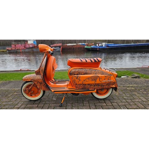 506 - 1966 Lambretta Li 125 series 3. Registration number KAO 592D. Frame number 132297. Engine number 132... 