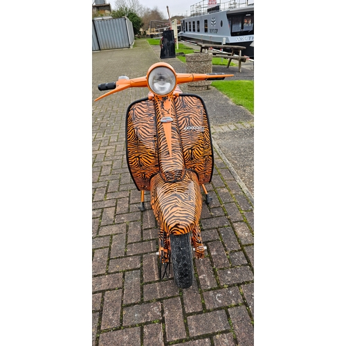 506 - 1966 Lambretta Li 125 series 3. Registration number KAO 592D. Frame number 132297. Engine number 132... 