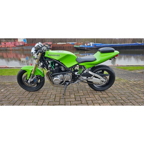 528 - 1974 Harris Kawasaki Z1A. Registration number KWU 592N. Frame number HP1447K. Engine number Z1E 0448... 