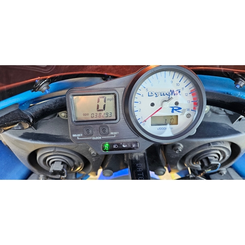 529 - 1998 Yamaha YZF-R1, 998cc. Registration number S280 ABB. Frame number JYARN0110000007496. Engine num... 