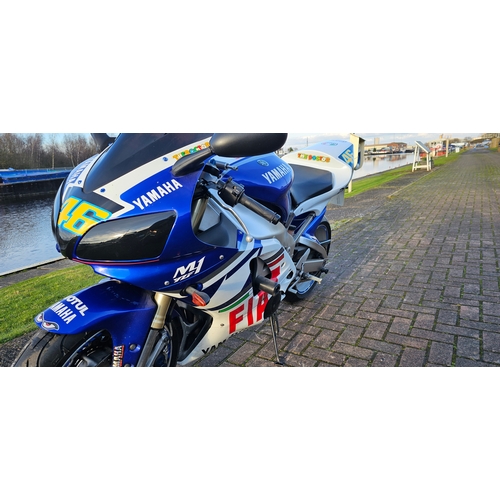 529 - 1998 Yamaha YZF-R1, 998cc. Registration number S280 ABB. Frame number JYARN0110000007496. Engine num... 