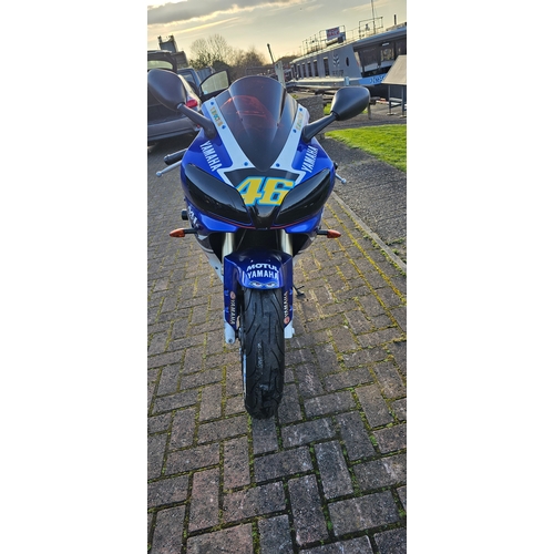 529 - 1998 Yamaha YZF-R1, 998cc. Registration number S280 ABB. Frame number JYARN0110000007496. Engine num... 