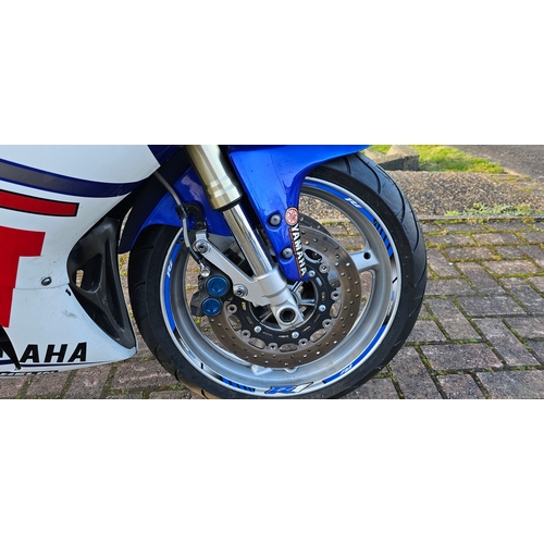 529 - 1998 Yamaha YZF-R1, 998cc. Registration number S280 ABB. Frame number JYARN0110000007496. Engine num... 