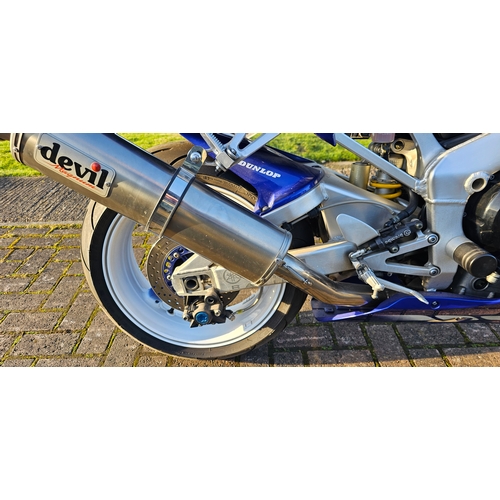 530 - 1999 Yamaha YZF-R1, 998cc. Registration number T551 BFT. Frame number JYARN0110000009073. Engine num... 