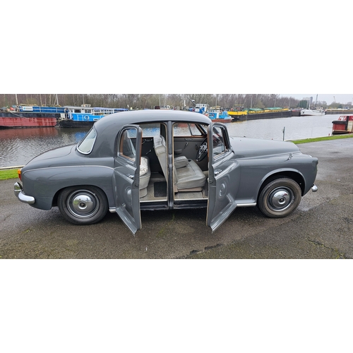 420 - 1960 Rover P4 80, 2286cc. Registration number VVY 444. Chassis number 645002433. Engine number 64500... 