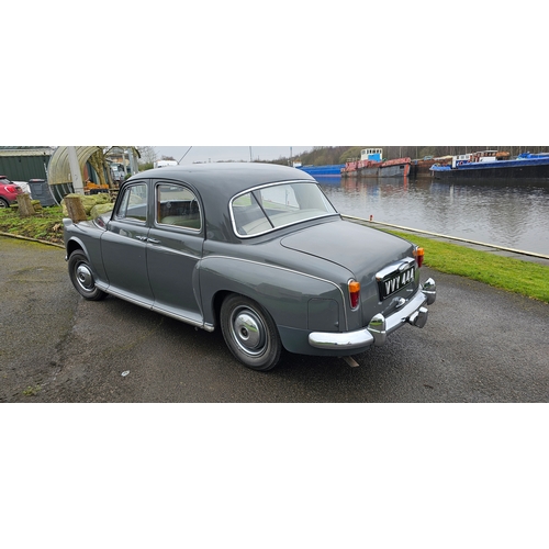 420 - 1960 Rover P4 80, 2286cc. Registration number VVY 444. Chassis number 645002433. Engine number 64500... 