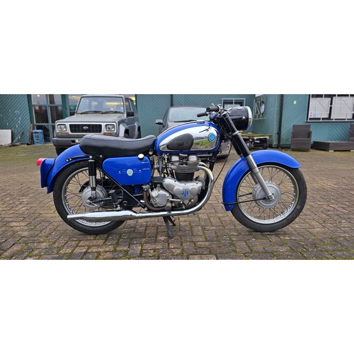 557 - 1959 AJS Model 31, 648cc. Registration number YSY 368 (non transferrable). Frame number 69455. Engin... 