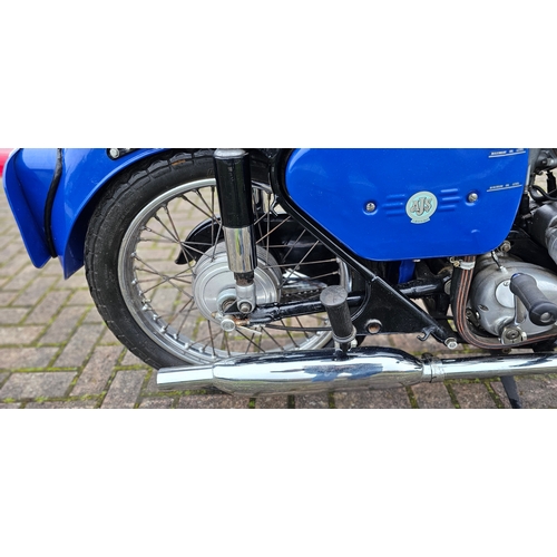 557 - 1959 AJS Model 31, 648cc. Registration number YSY 368 (non transferrable). Frame number 69455. Engin... 