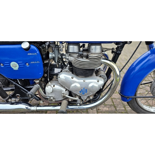 557 - 1959 AJS Model 31, 648cc. Registration number YSY 368 (non transferrable). Frame number 69455. Engin... 