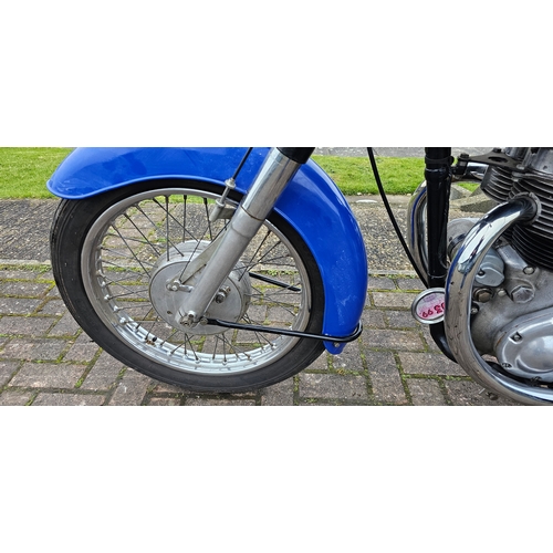 557 - 1959 AJS Model 31, 648cc. Registration number YSY 368 (non transferrable). Frame number 69455. Engin... 