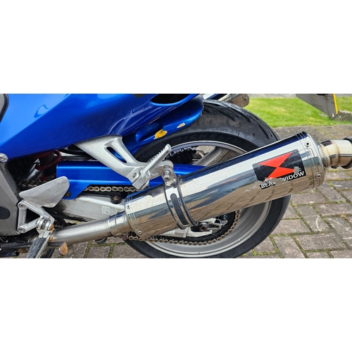 532 - 2001 Honda CBR 1100XX Blackbird. Registration number Y694 PWT. Frame number JH2SC35A8YM305180. Engin... 