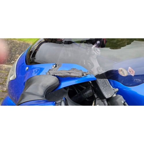 532 - 2001 Honda CBR 1100XX Blackbird. Registration number Y694 PWT. Frame number JH2SC35A8YM305180. Engin... 