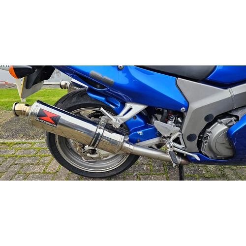 532 - 2001 Honda CBR 1100XX Blackbird. Registration number Y694 PWT. Frame number JH2SC35A8YM305180. Engin... 