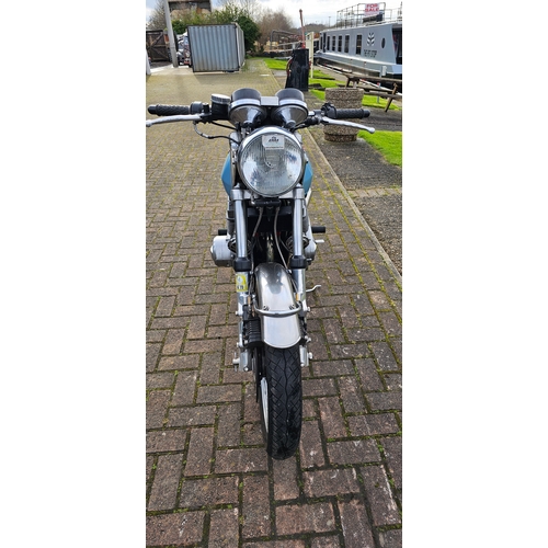 569 - 1977 Laverda 3C, 981cc. Registration number UWX 300R. Frame number 5041. Engine 5041.
Sold with the ... 