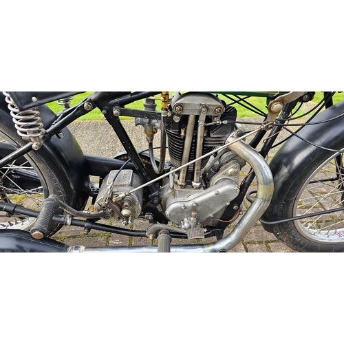 546 - 1931 BSA L31-6, de luxe 349cc. Registration number OU 4702 (non transferrable). Frame number Y5-515.... 