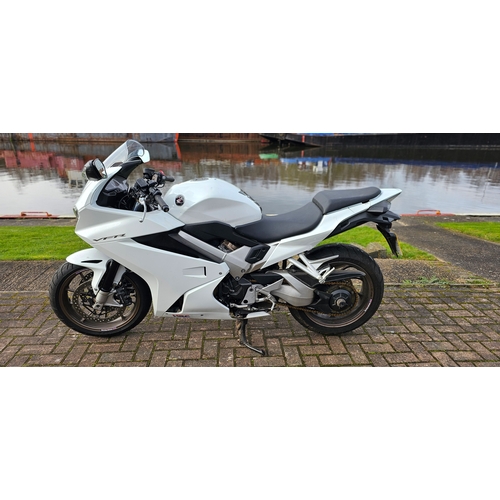 536 - 2014 Honda VFR 800 F-E, 782cc. Registration number PJ14 opy. Frame number JH2RC79A6EK000946. Engine ... 