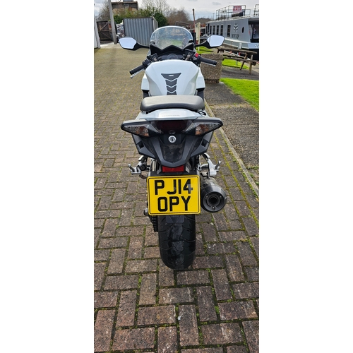 536 - 2014 Honda VFR 800 F-E, 782cc. Registration number PJ14 opy. Frame number JH2RC79A6EK000946. Engine ... 