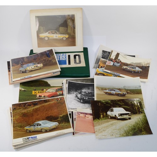 63 - A collection of Rally photographs, c.1970-80, including Mintex International 1979 and RAC 1973