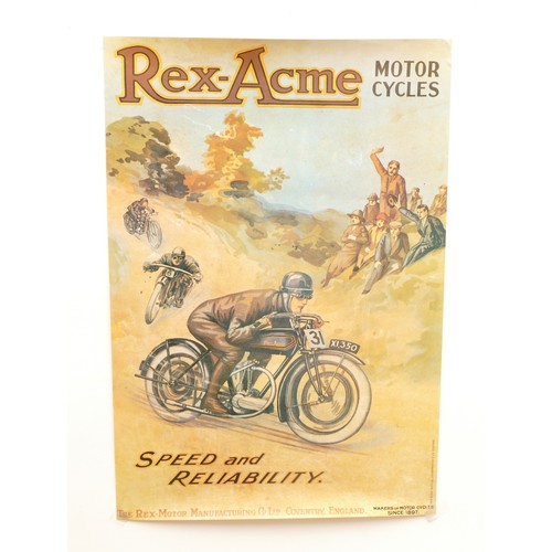 64 - A collection of various motoring and motorcycle posters