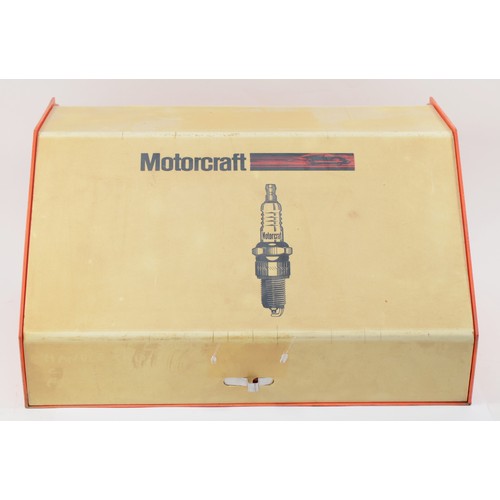 176 - Motorcraft plastic spark plug counter top display, 44 x 29 x 24cm