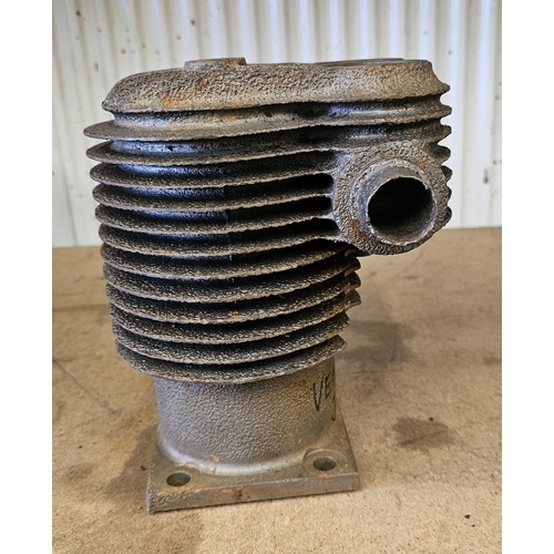 325 - A veteran J.A.P. cylinder head with piston