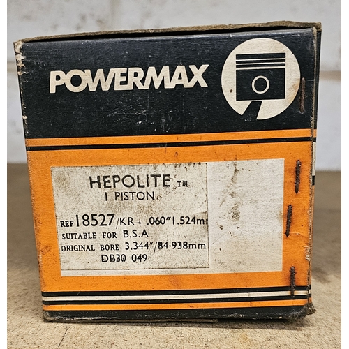 328 - A Hepolite Powermax BSA Goldstar piston, 18527/KR +60