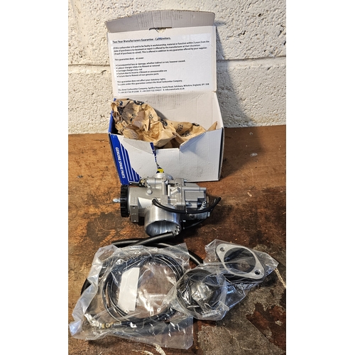 356 - A NOS Amal Velocette Thruxton carburettor, 2036/R300, with fittings