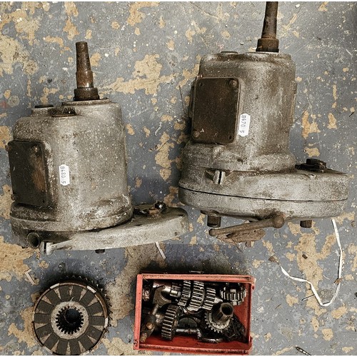 366 - Two BSA gearboxes