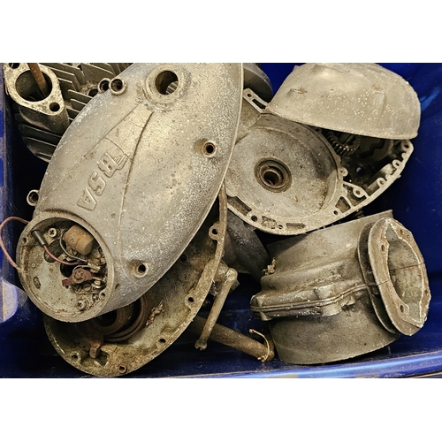 367 - A collection of BSA engine cases (3)