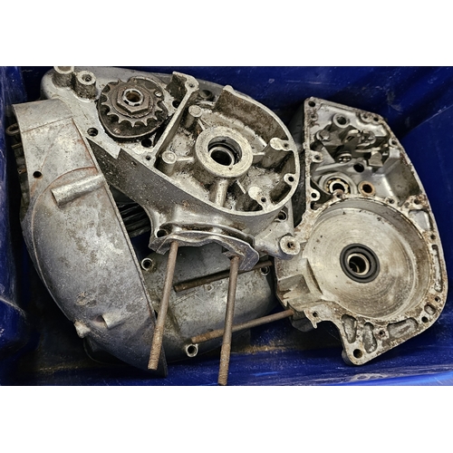 367 - A collection of BSA engine cases (3)