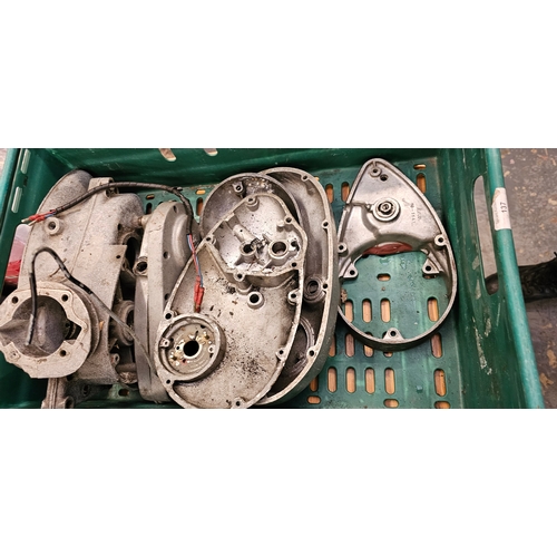 367 - A collection of BSA engine cases (3)