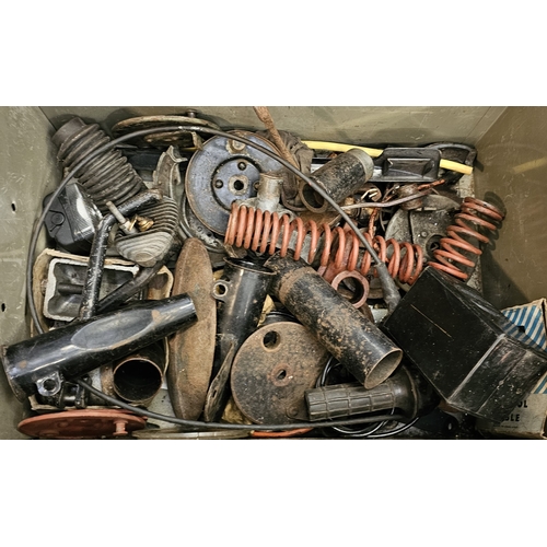 371 - Six boxes of mainly BSA used parts (6)